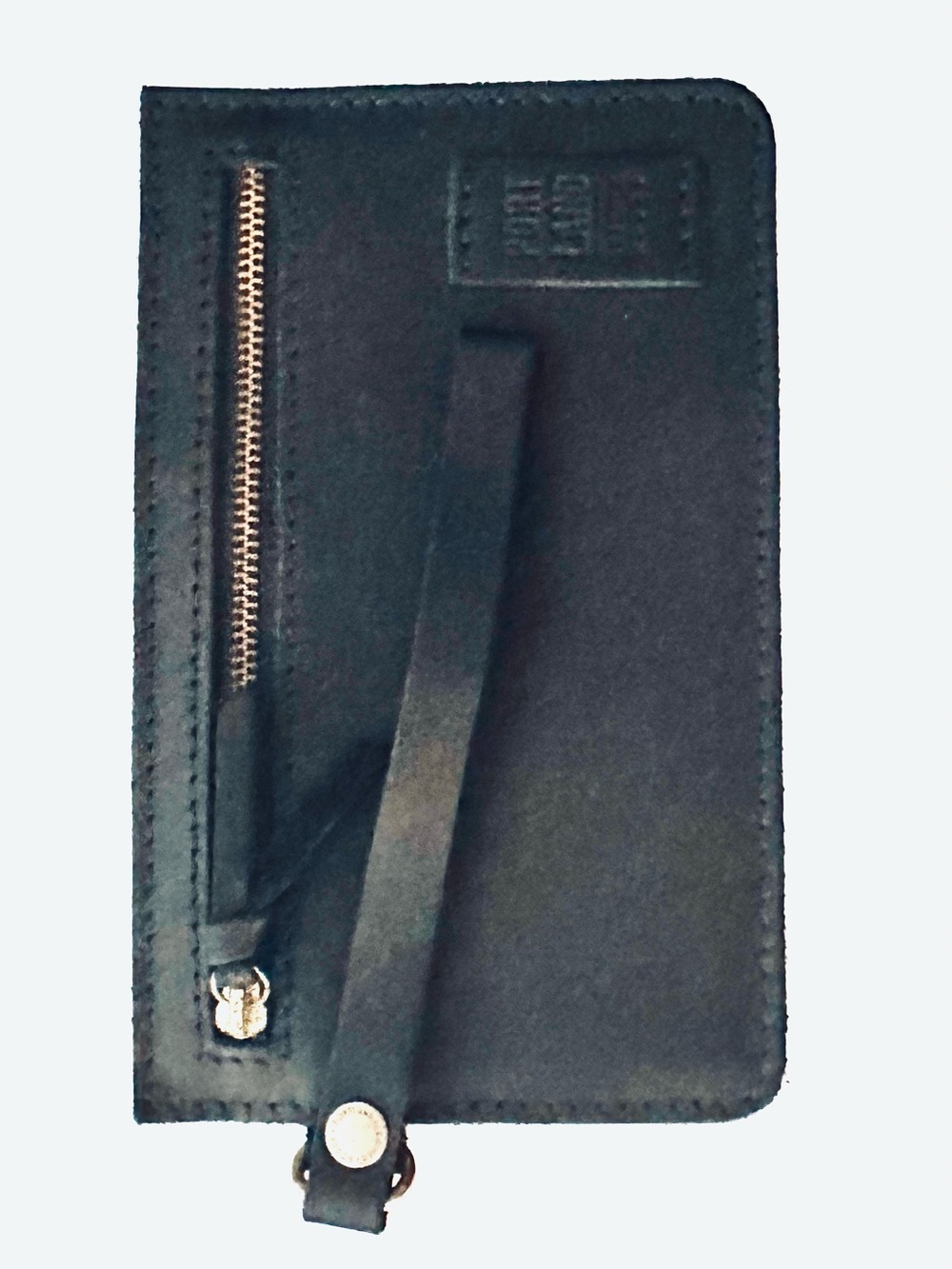 Portland Leather Goods Adriana Pouch Wristlet in Black - Picture 2 of 10